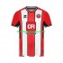 Camisola Sheffield United Homem Equipamento Primeiro 2023-2024 Manga Curta